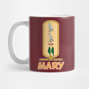 MARY-American names in hieroglyphic letters,  a Khartouch Mug